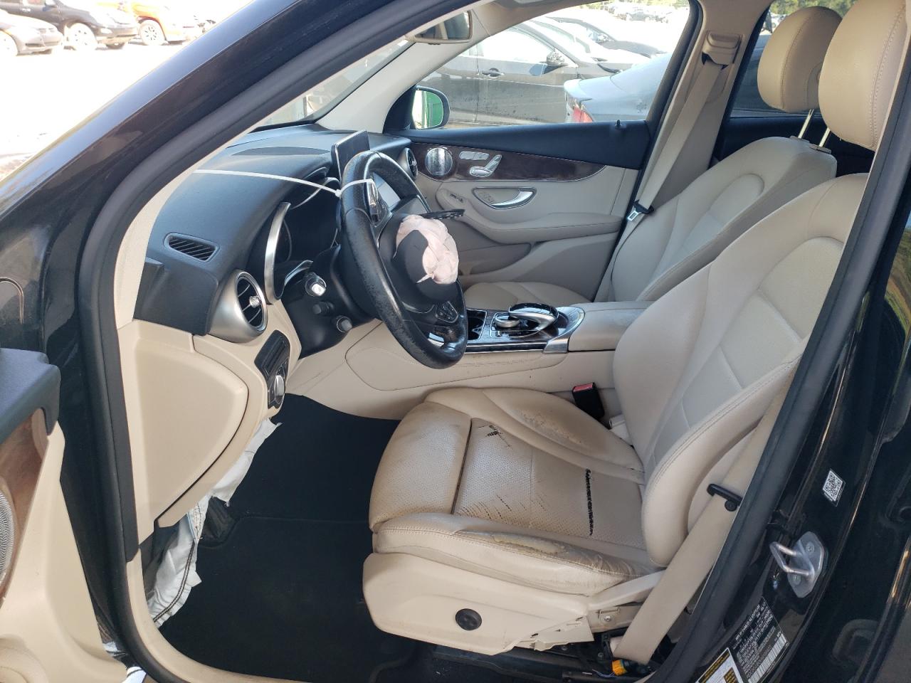 2017 Mercedes-Benz GLC VIN WDC0G4JB0HV008403 Copart auction photo, front end damage thumbnail 7