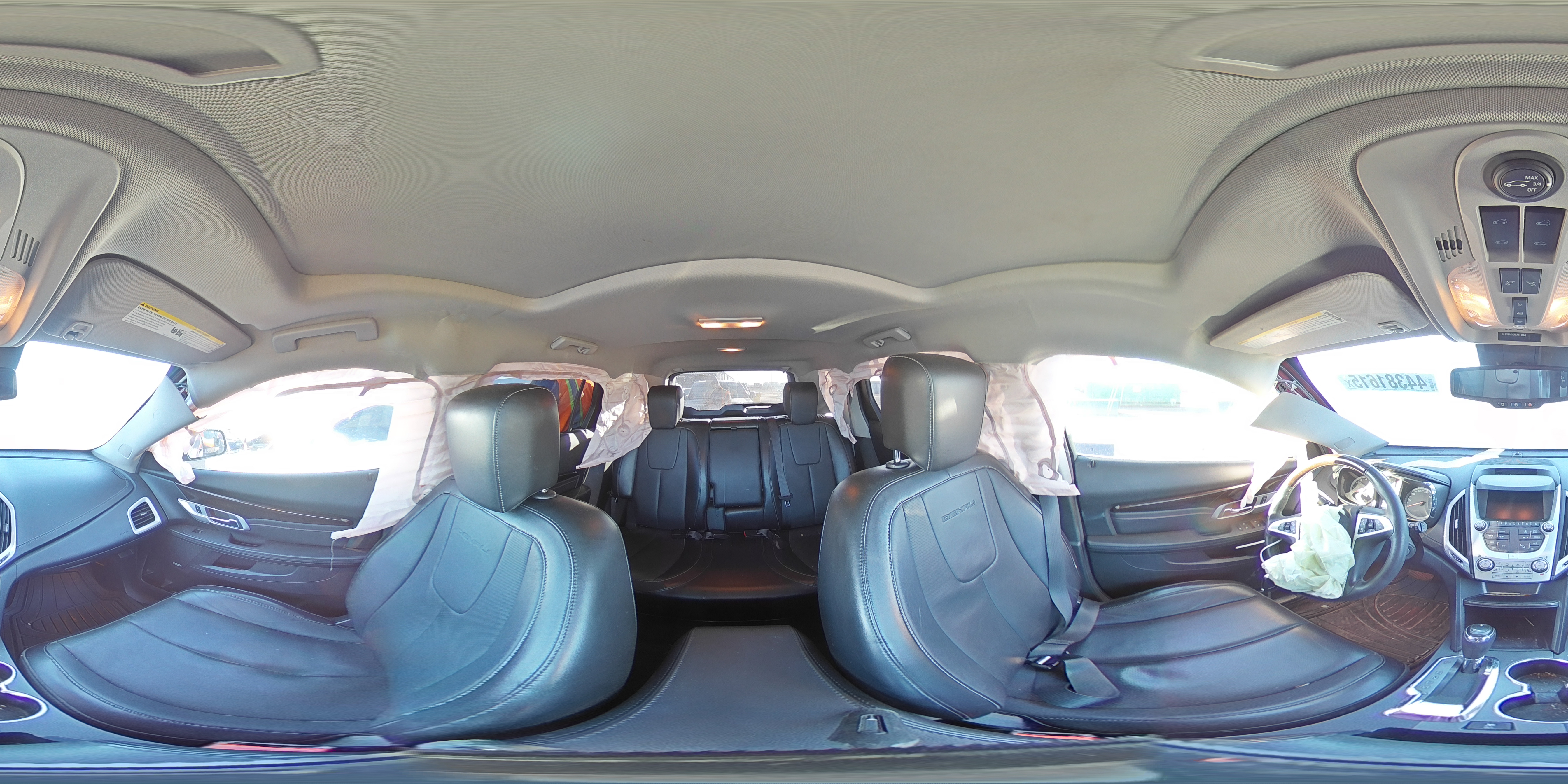 2016 GMC Terrain VIN 2GKFLVE38G6173174 Copart auction photo, front end damage thumbnail 13
