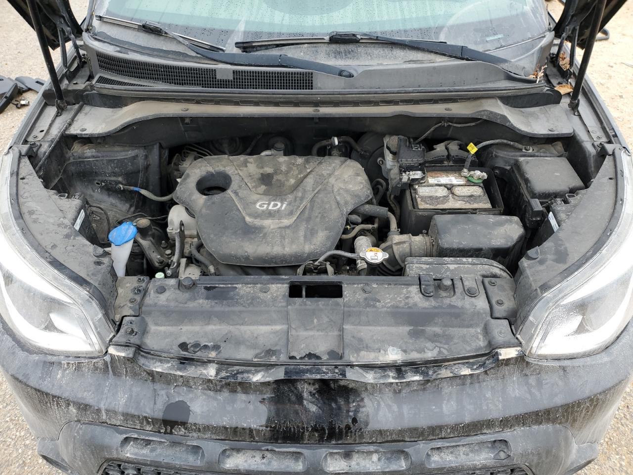 2016 KIA Soul VIN KNDJN2A28G7338586 Copart auction photo, vandalism damage thumbnail 12