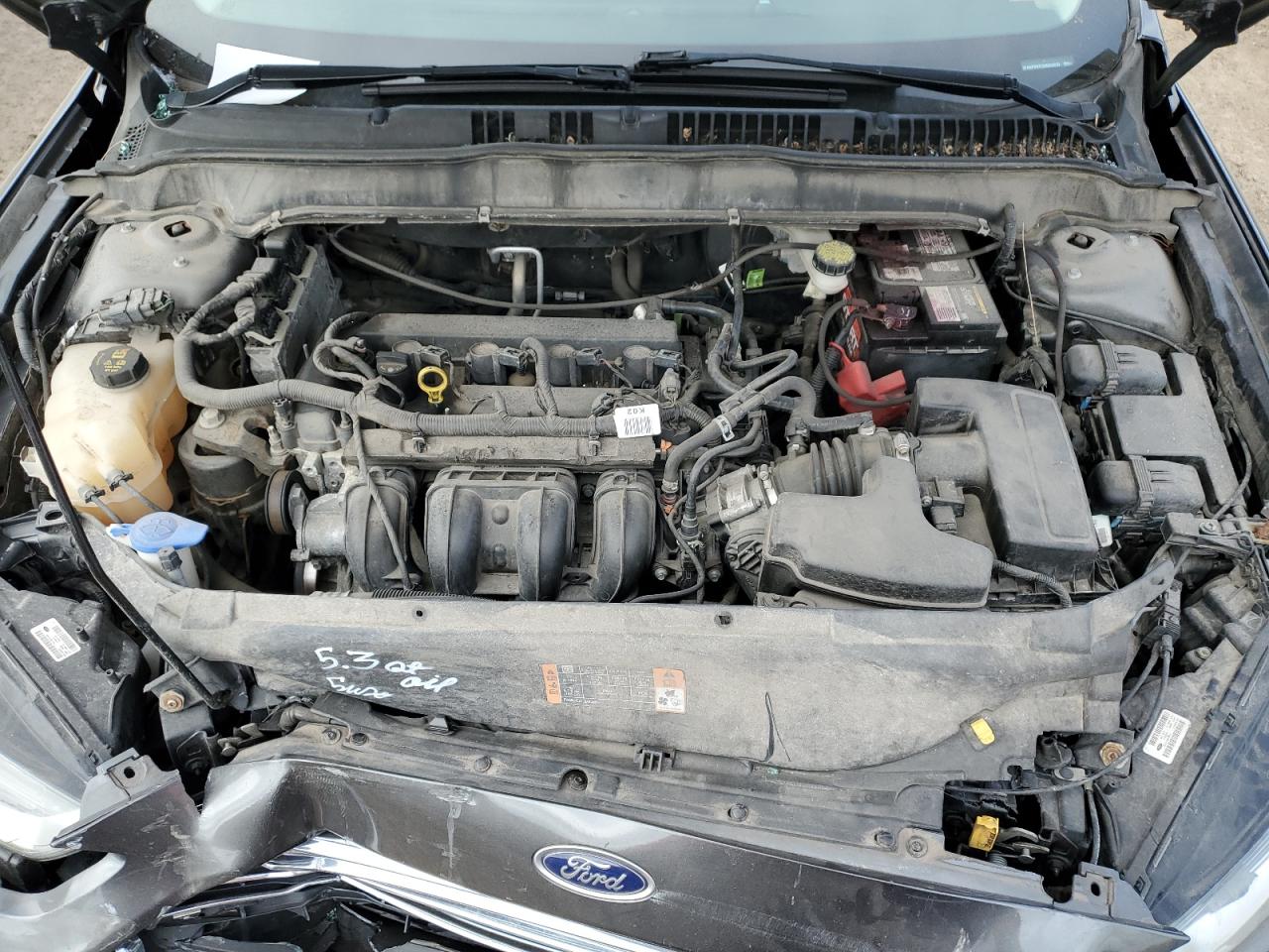2016 Ford Fusion VIN 3FA6P0H72GR224233 Copart auction photo, front end / mechanical damage thumbnail 11