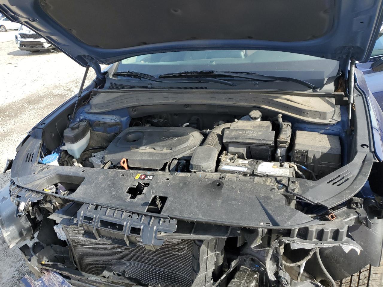 2020 Hyundai Santa Fe VIN 5NMS33AD4LH139362 Copart auction photo, front end damage thumbnail 14