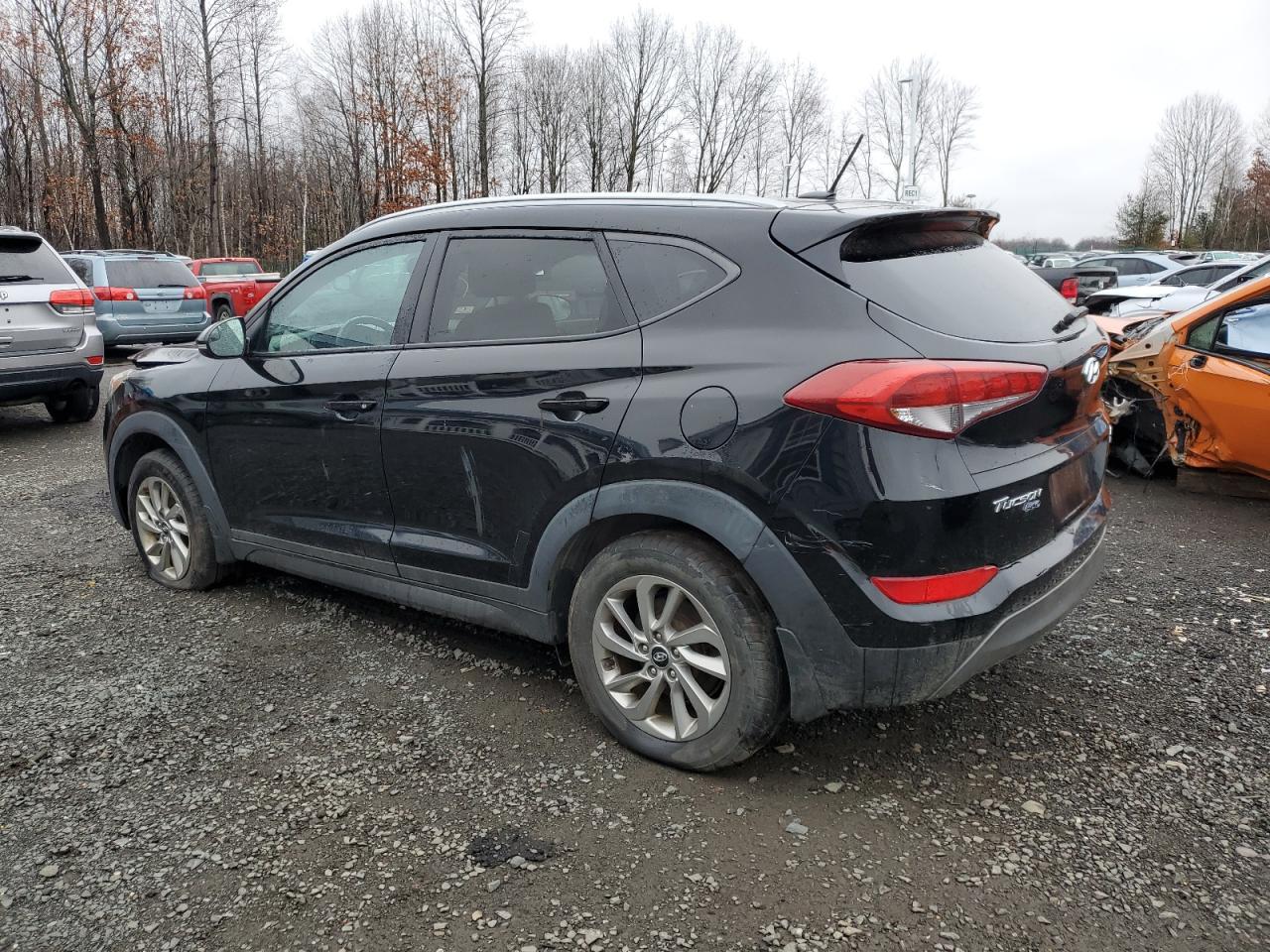 2016 Hyundai Tucson VIN KM8J3CA25GU139701 Copart auction photo, front end / minor dent/scratches damage thumbnail 2
