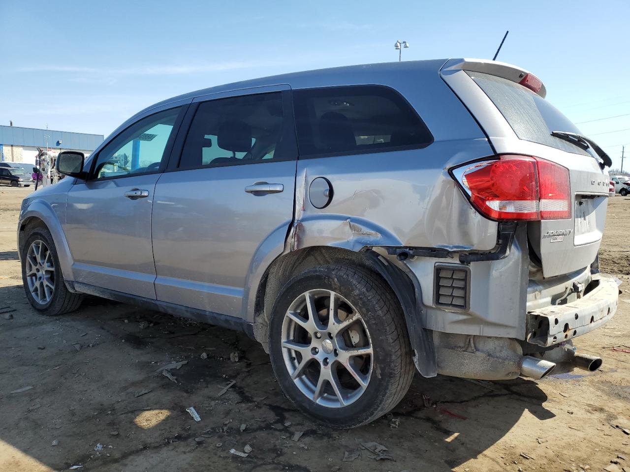 2017 Dodge Journey VIN 3C4PDCEG7HT702017 Copart auction photo, all over damage thumbnail 2
