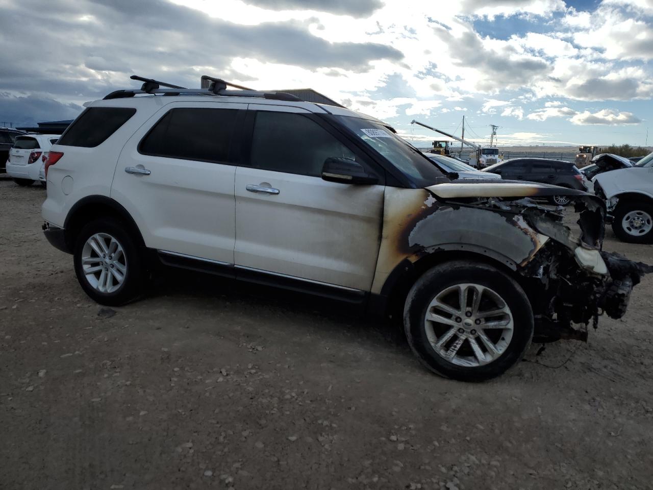 2012 Ford Explorer VIN 1FMHK8D8XCGA41044 Copart auction photo, burn - engine / burn - interior damage thumbnail 4