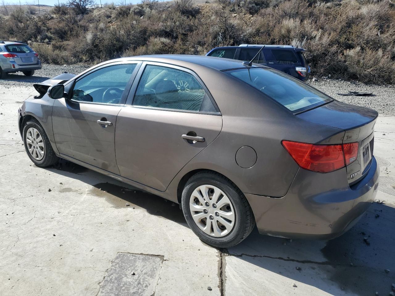 2013 KIA Forte VIN KNAFU4A29D5739122 Copart auction photo, front end damage thumbnail 2