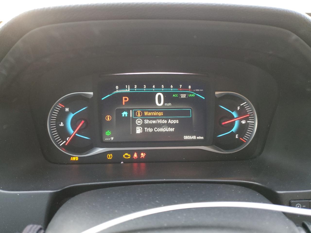 2021 Honda Pilot VIN 5FNYF6H07MB090666 Copart auction photo, front end damage thumbnail 9