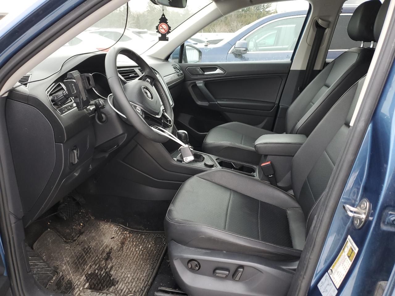 2020 Volkswagen Tiguan VIN 3VV2B7AXXLM139577 Copart auction photo, front end / side damage thumbnail 7