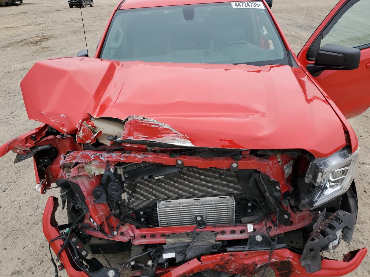 2022 GMC Sierra VIN 3GTP9CEK0NG136860 Copart auction photo, front end / minor dent/scratches damage thumbnail 13