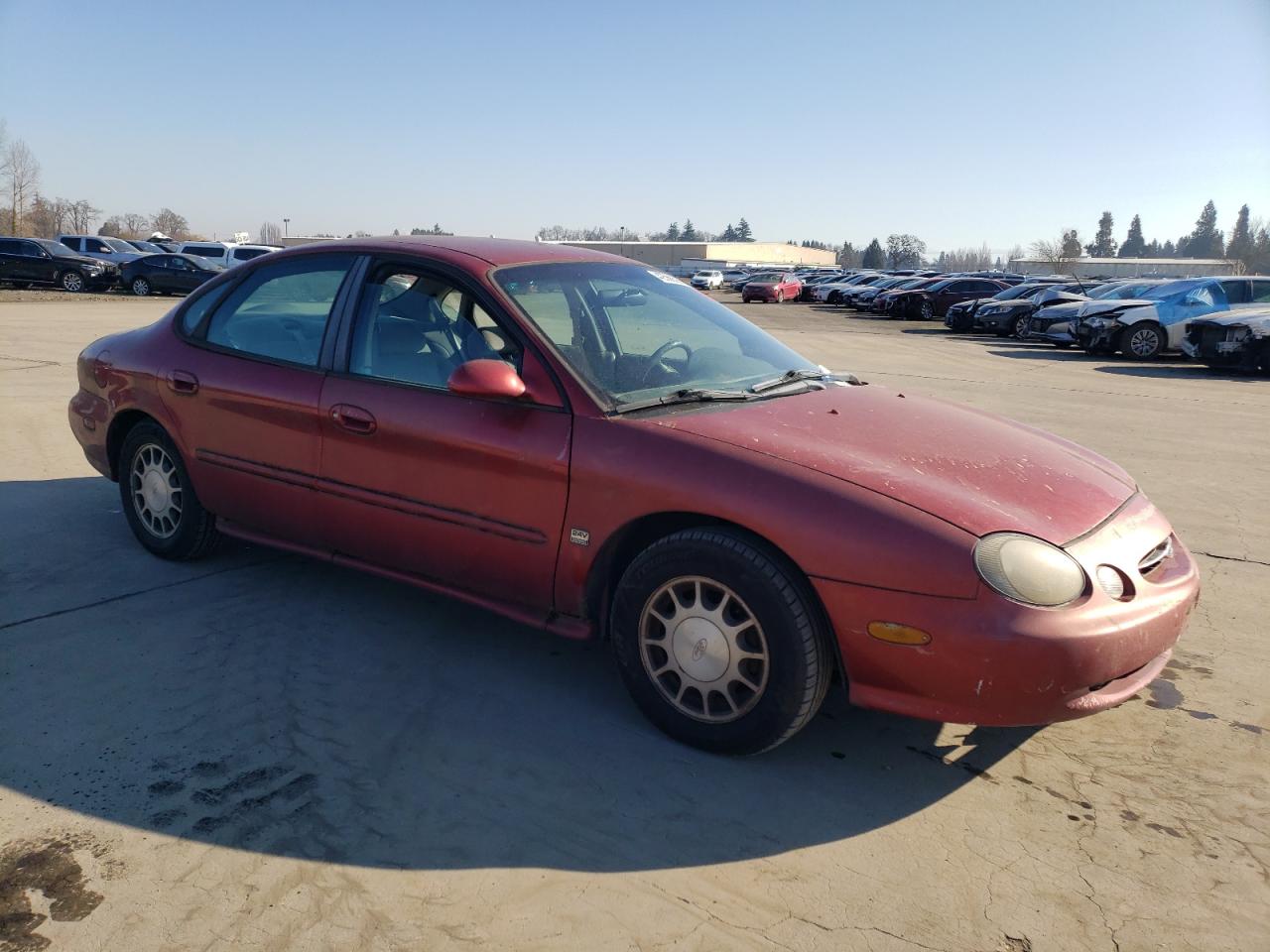1998 Ford Taurus VIN 1FAFP53S5WG196393 Copart auction photo, front end damage thumbnail 4
