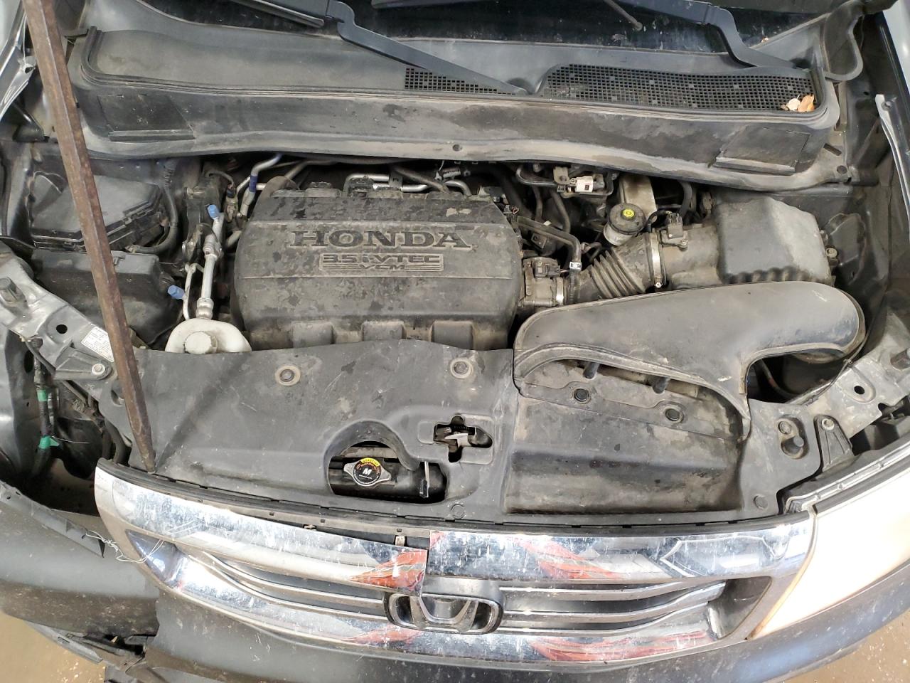 2013 Honda Pilot VIN 5FNYF4H57DB051141 Copart auction photo, front end damage thumbnail 11