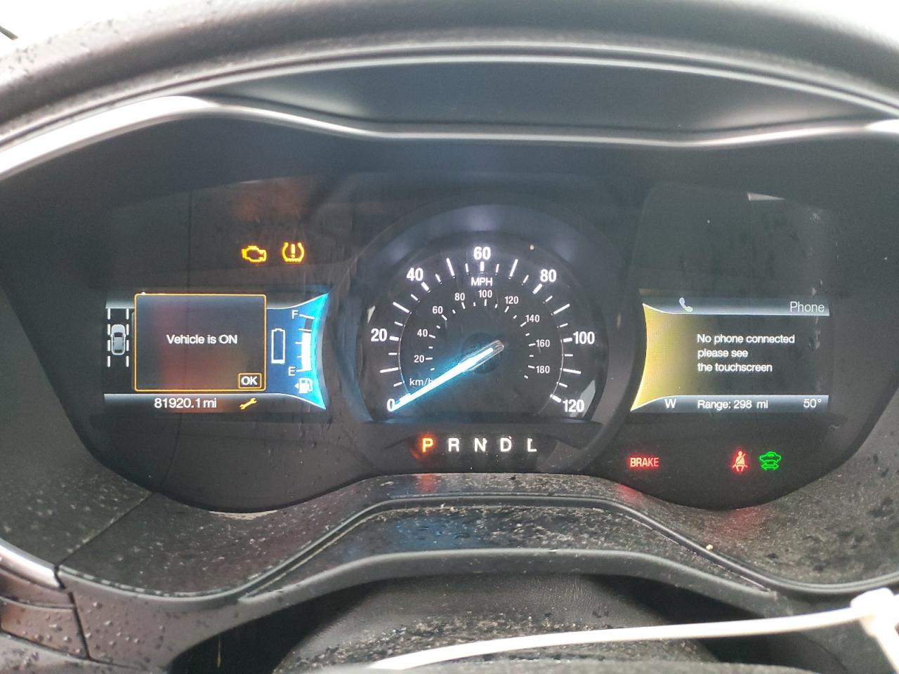 2019 Ford Fusion VIN 3FA6P0SU7KR190281 Copart auction photo, front end / undercarriage damage thumbnail 9