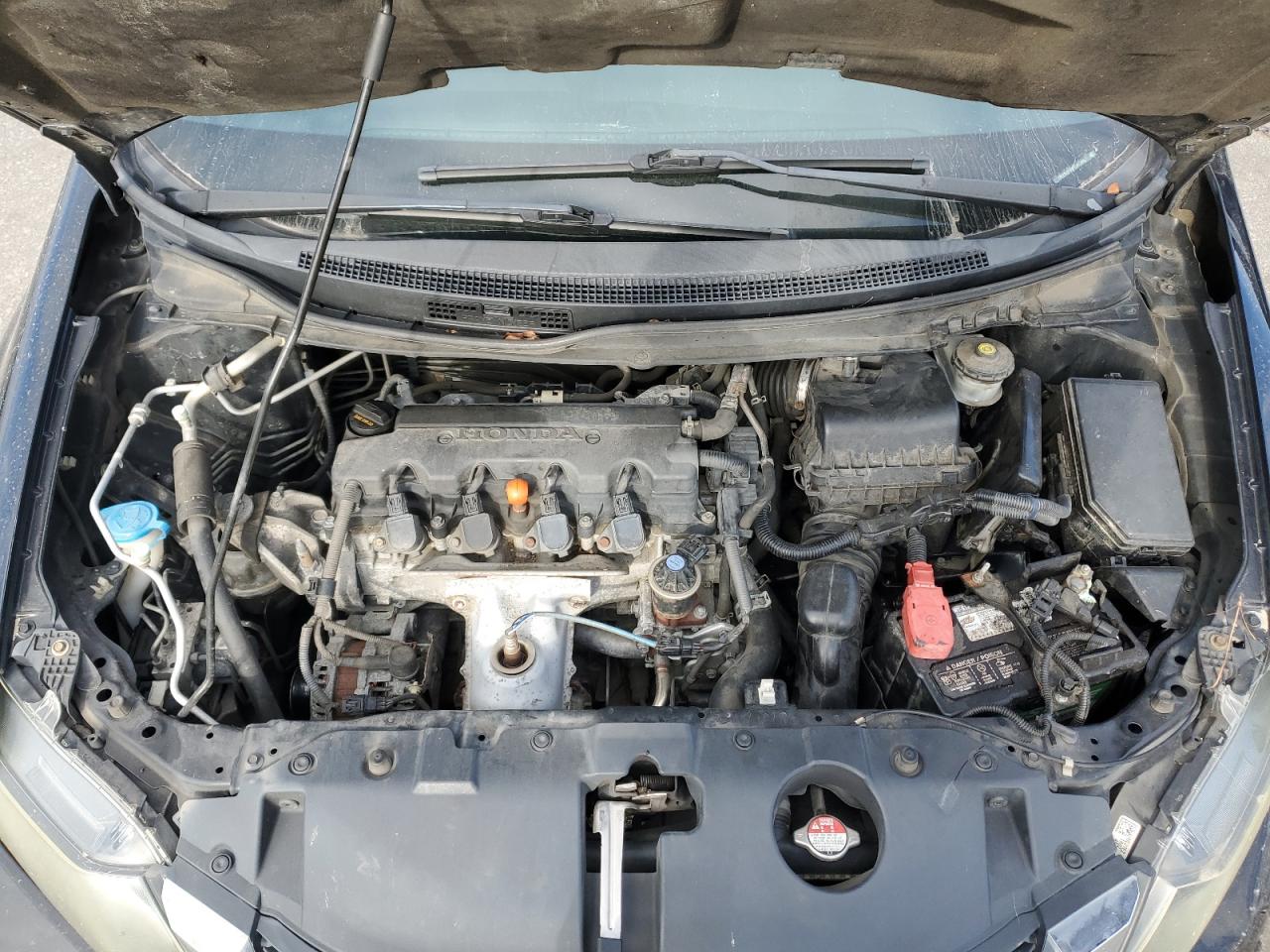 2015 Honda Civic VIN 19XFB2F56FE247459 Copart auction photo, front end / side damage thumbnail 11