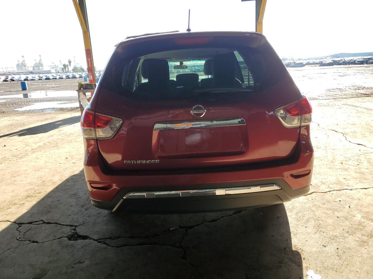 2014 Nissan Pathfinder VIN 5N1AR2MN6EC711568 Copart auction photo, front end / side damage thumbnail 6