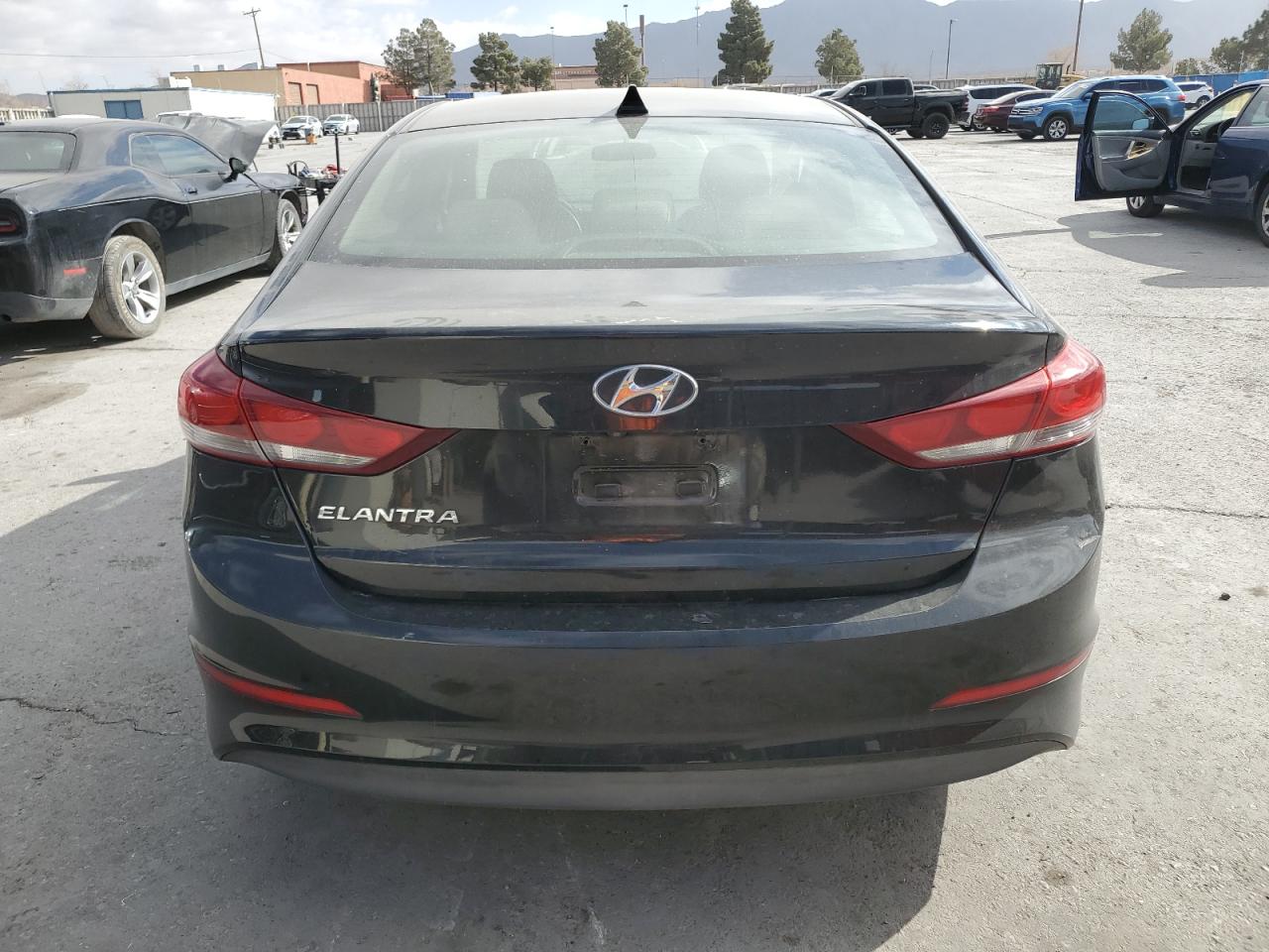 2018 Hyundai Elantra VIN 5NPD84LF8JH402094 Copart auction photo, side / front end damage thumbnail 6