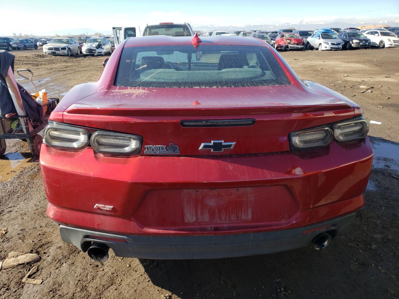 2021 Chevrolet Camaro VIN 1G1FB1RS7M0141127 Copart auction photo, front end damage thumbnail 6