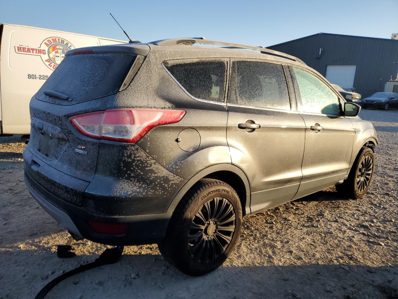 2016 Ford Escape VIN 1FMCU9GX3GUA11050 Copart auction photo, front end / side damage thumbnail 3
