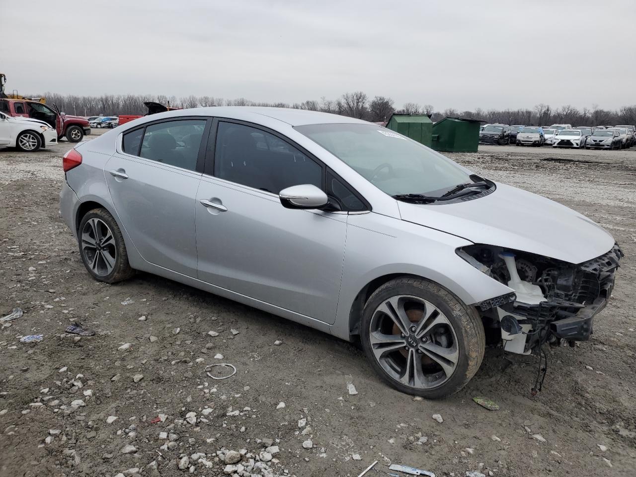 2016 KIA Forte VIN KNAFX4A86G5475048 Copart auction photo, front end / rear end damage thumbnail 4