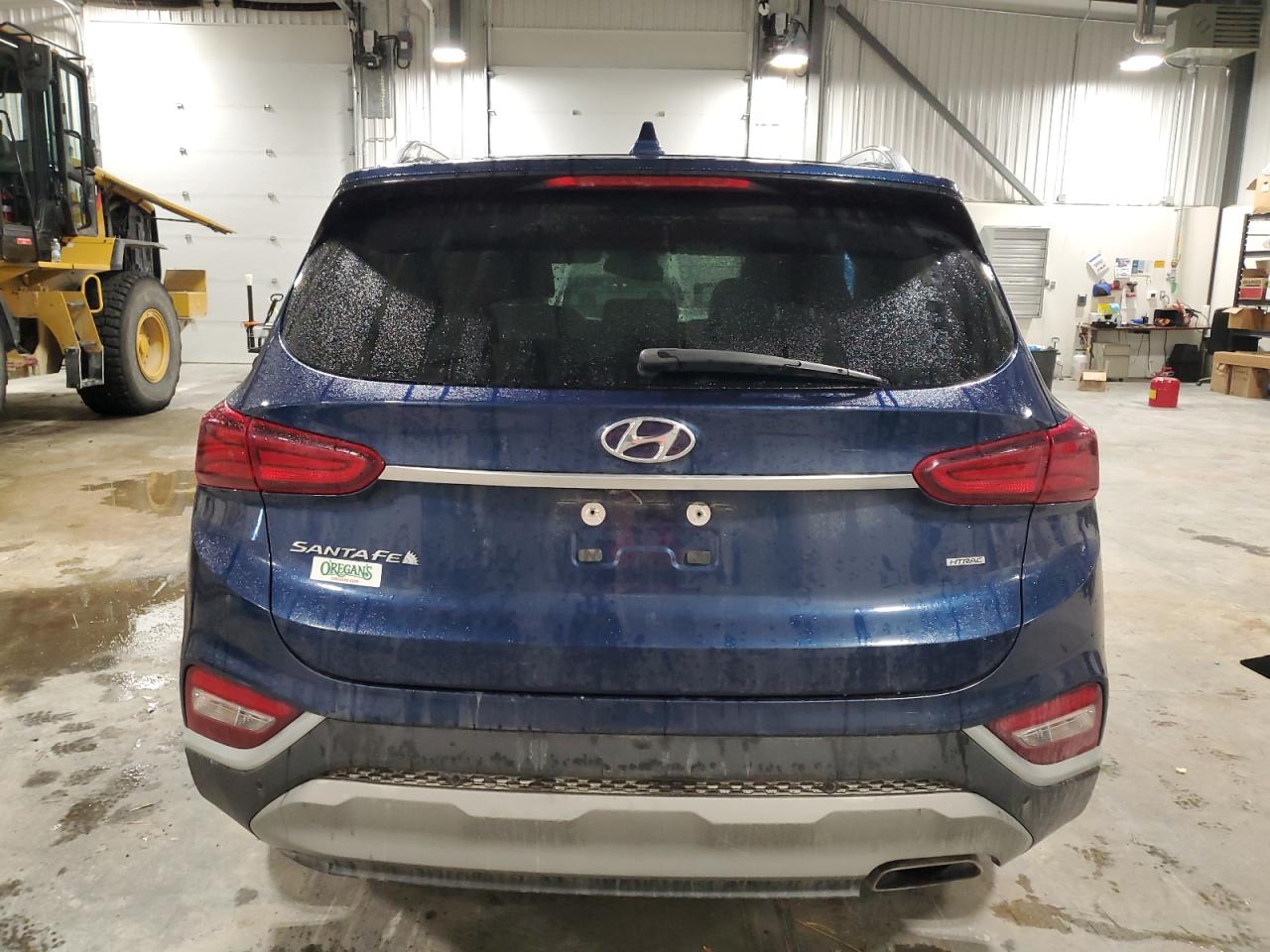 2019 Hyundai Santa Fe VIN 5NMS3CAD1KH127152 Copart auction photo, front end damage thumbnail 6