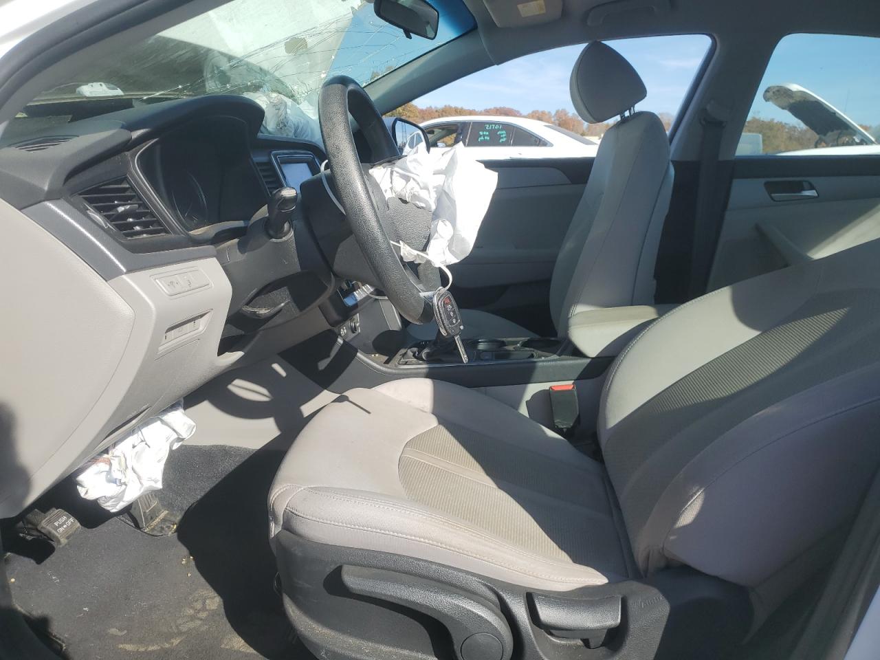 2018 Hyundai Sonata VIN 5NPE24AF5JH712017 Copart auction photo, front end damage thumbnail 7