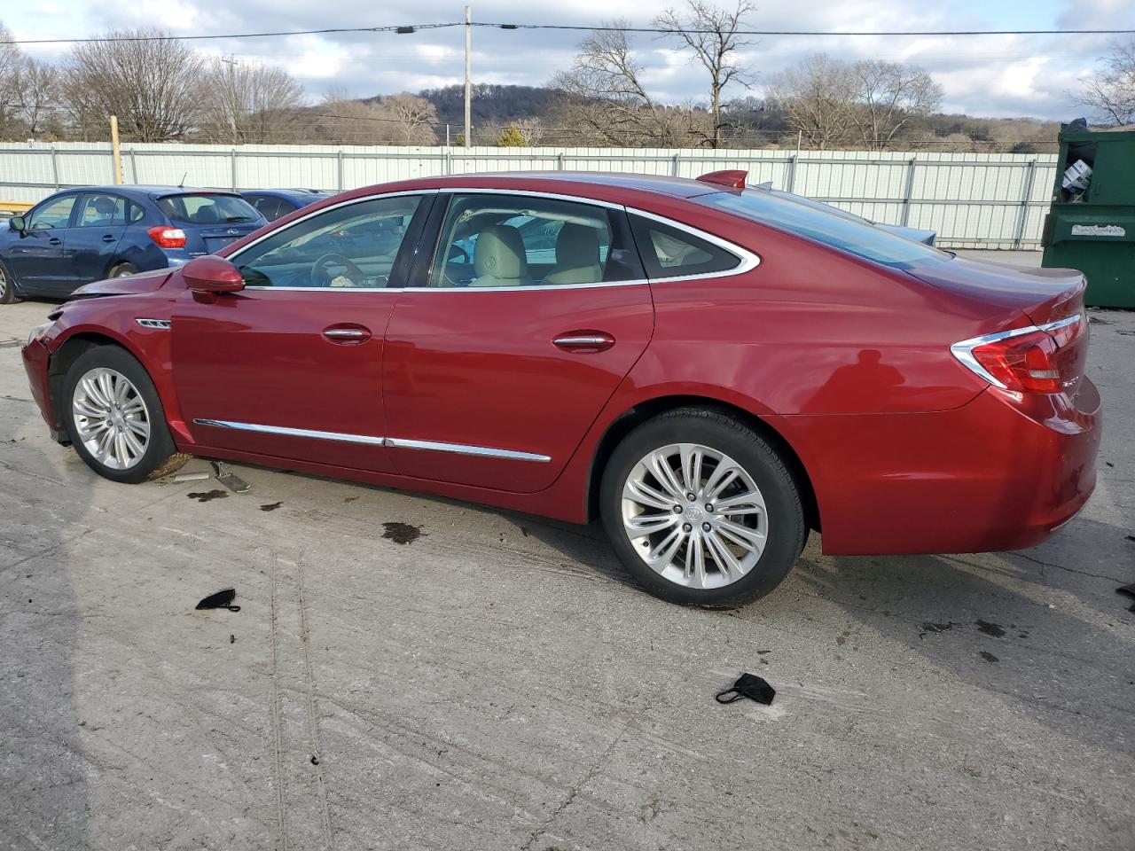 2018 Buick LaCrosse VIN 1G4ZP5SZ0JU123492 Copart auction photo, front end / side damage thumbnail 2