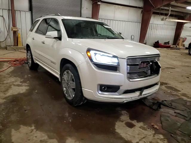 2015 GMC Acadia VIN 1GKKRTKD0FJ169037 Copart auction photo, front end / side damage thumbnail 14