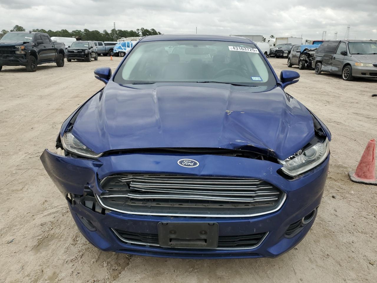 2014 Ford Fusion VIN 3FA6P0K95ER193261 Copart auction photo, front end damage thumbnail 5