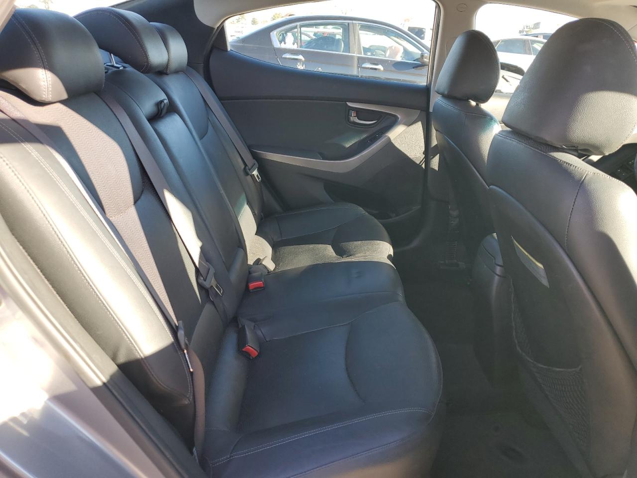 2013 Hyundai Elantra VIN KMHDH4AE2DU502370 Copart auction photo, front end damage thumbnail 10