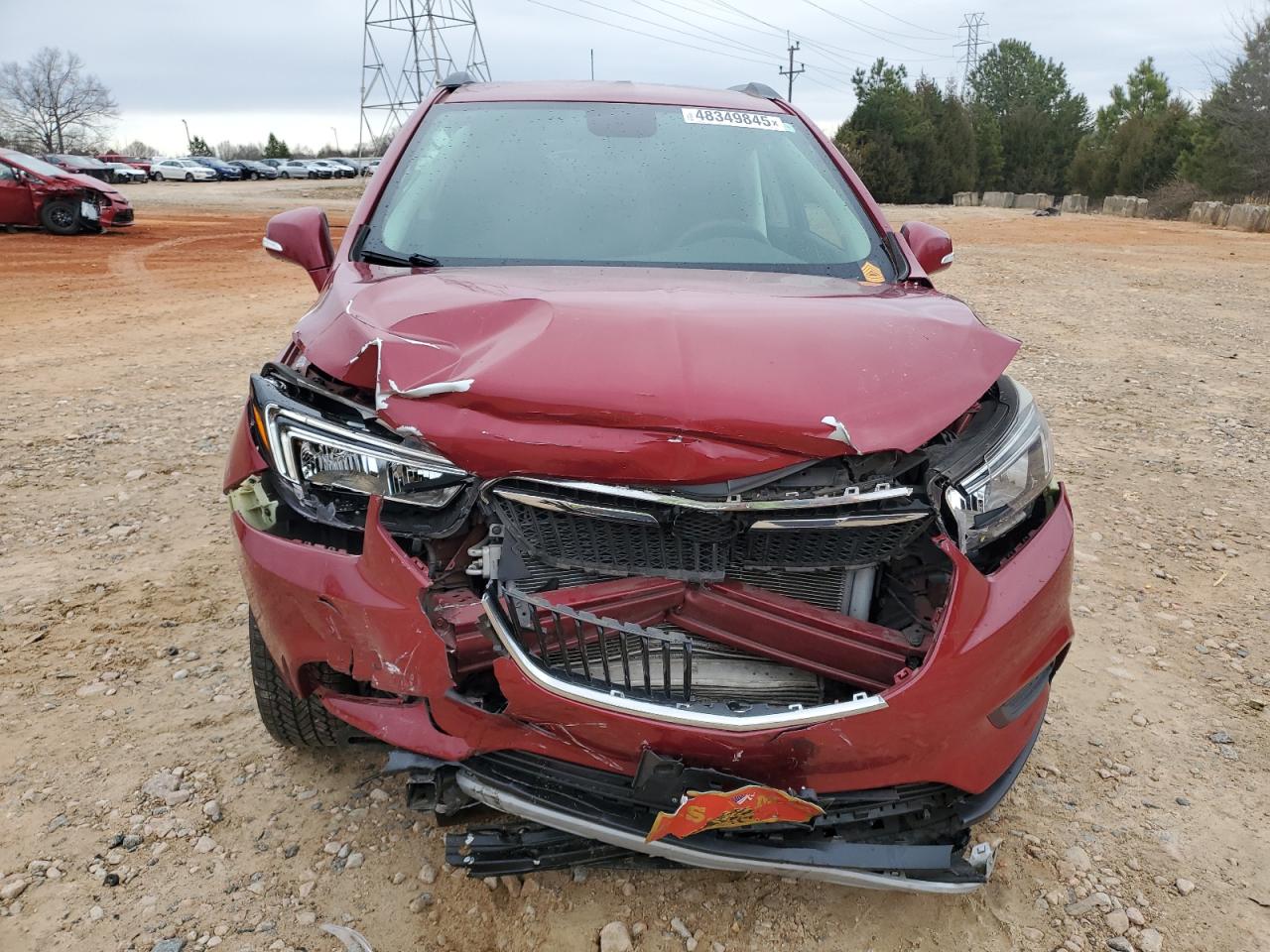 2017 Buick Encore VIN KL4CJASB4HB030398 Copart auction photo, front end / mechanical damage thumbnail 5