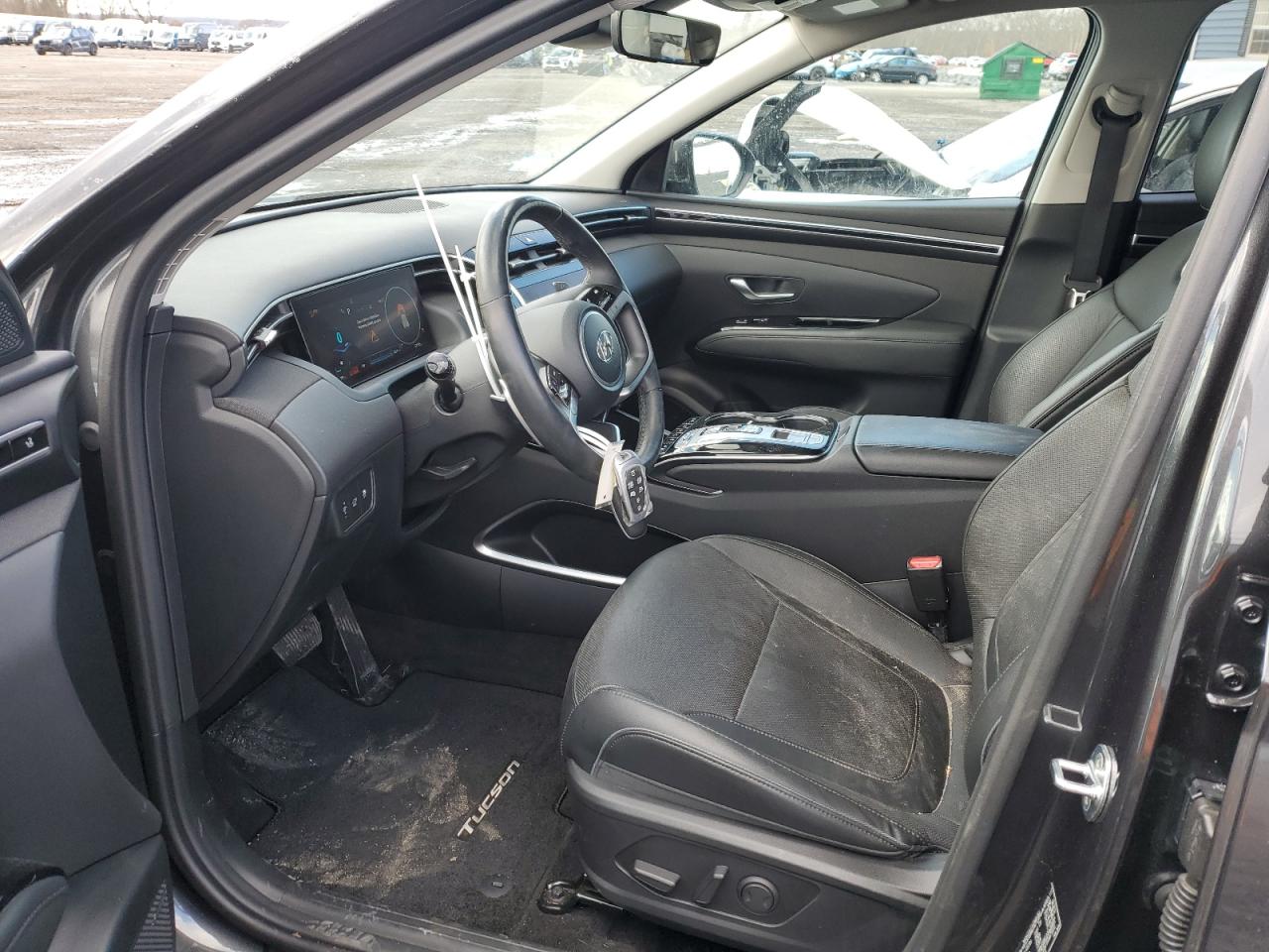 2022 Hyundai Tucson VIN 5NMJECAE1NH147873 Copart auction photo, front end / rear end damage thumbnail 7