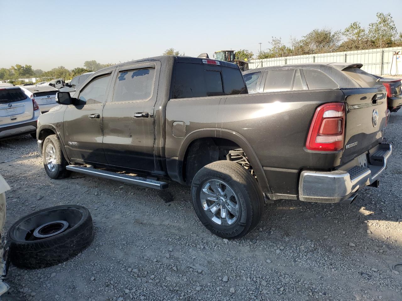 2020 RAM 1500 VIN 1C6SRFJT7LN397425 Copart auction photo, side damage thumbnail 2