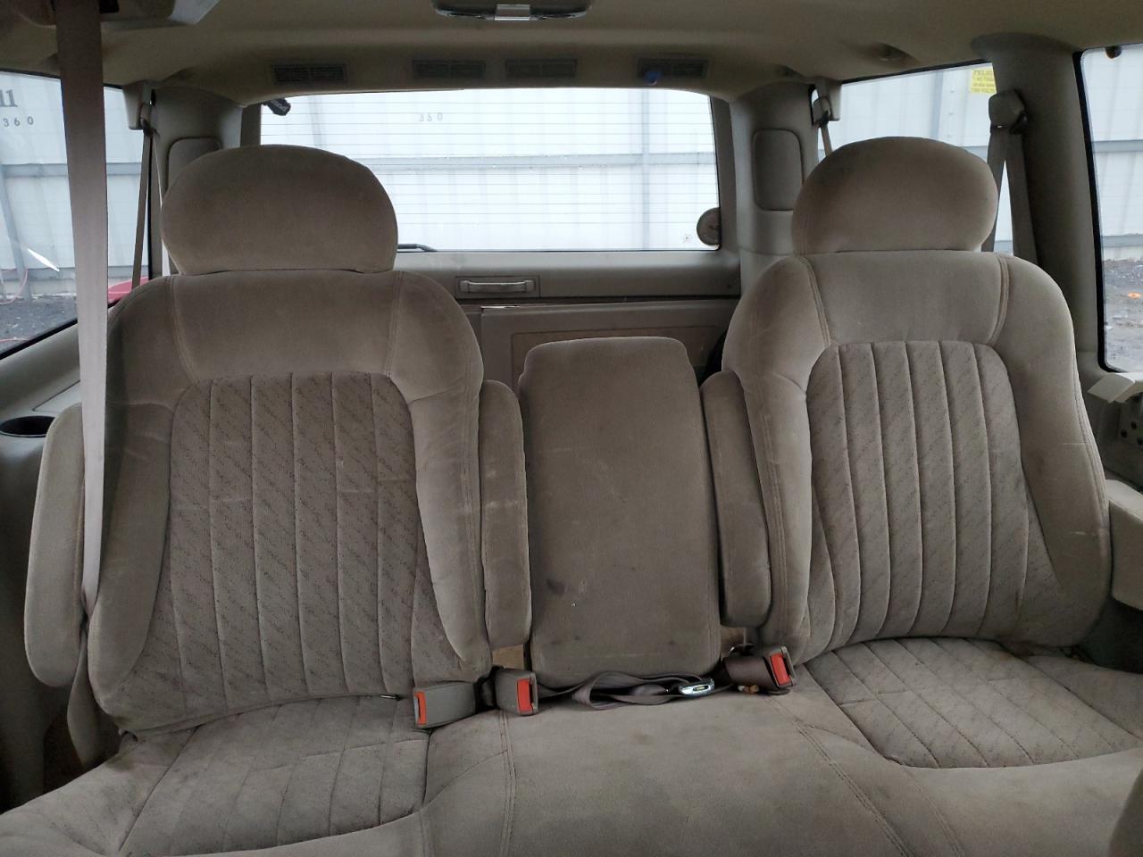 2000 GMC Safari VIN 1GKDM19W9YB537215 Copart auction photo, rear end / side damage thumbnail 10