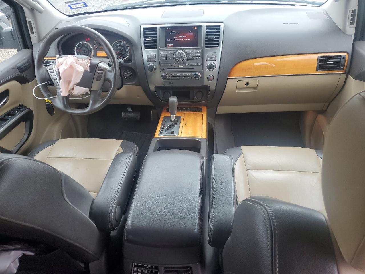 2015 Nissan Armada VIN 5N1AA0NF3FN615972 Copart auction photo, front end damage thumbnail 8