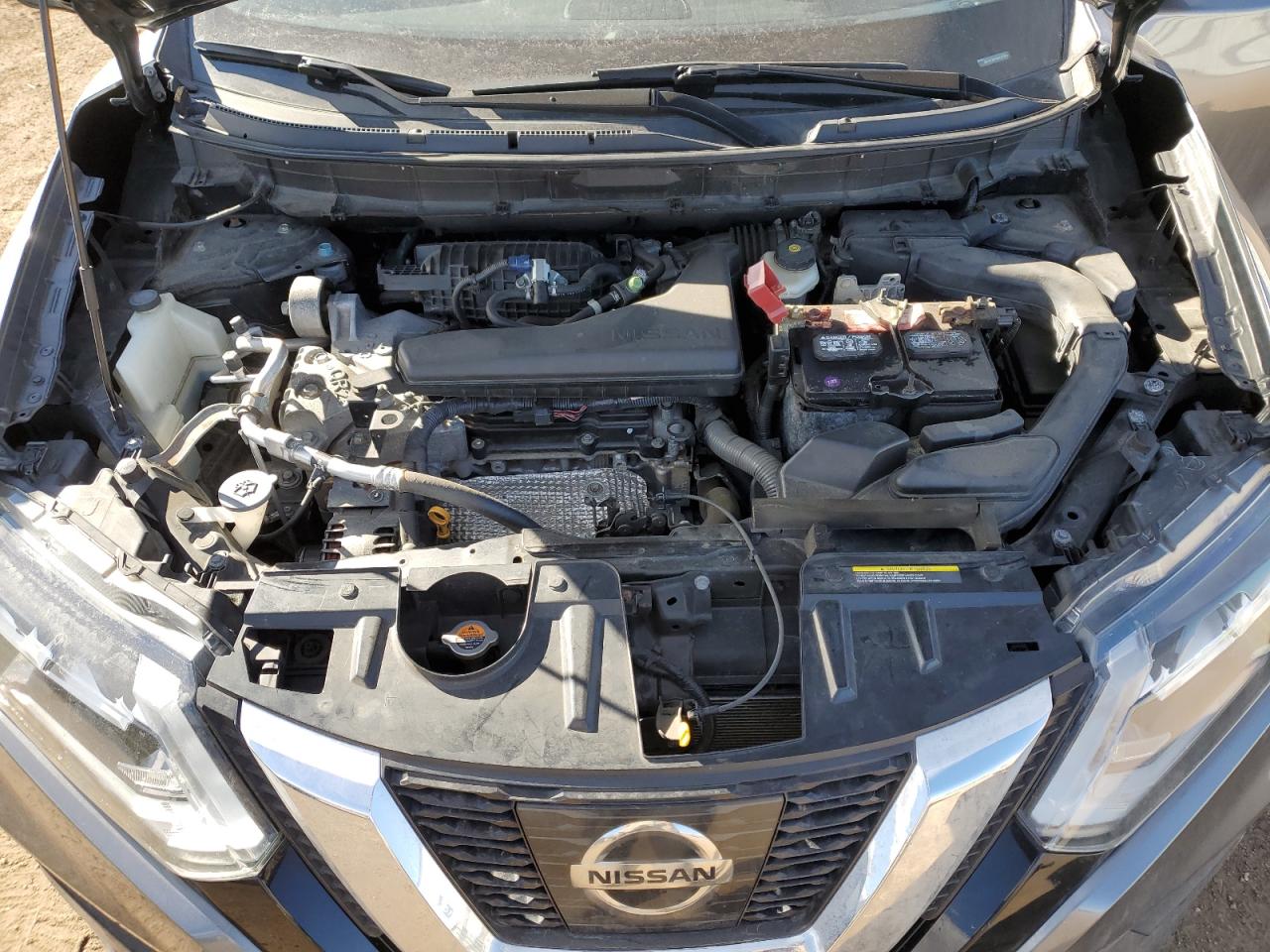 2017 Nissan Rogue VIN 5N1AT2MV2HC878693 Copart auction photo, front end damage thumbnail 12