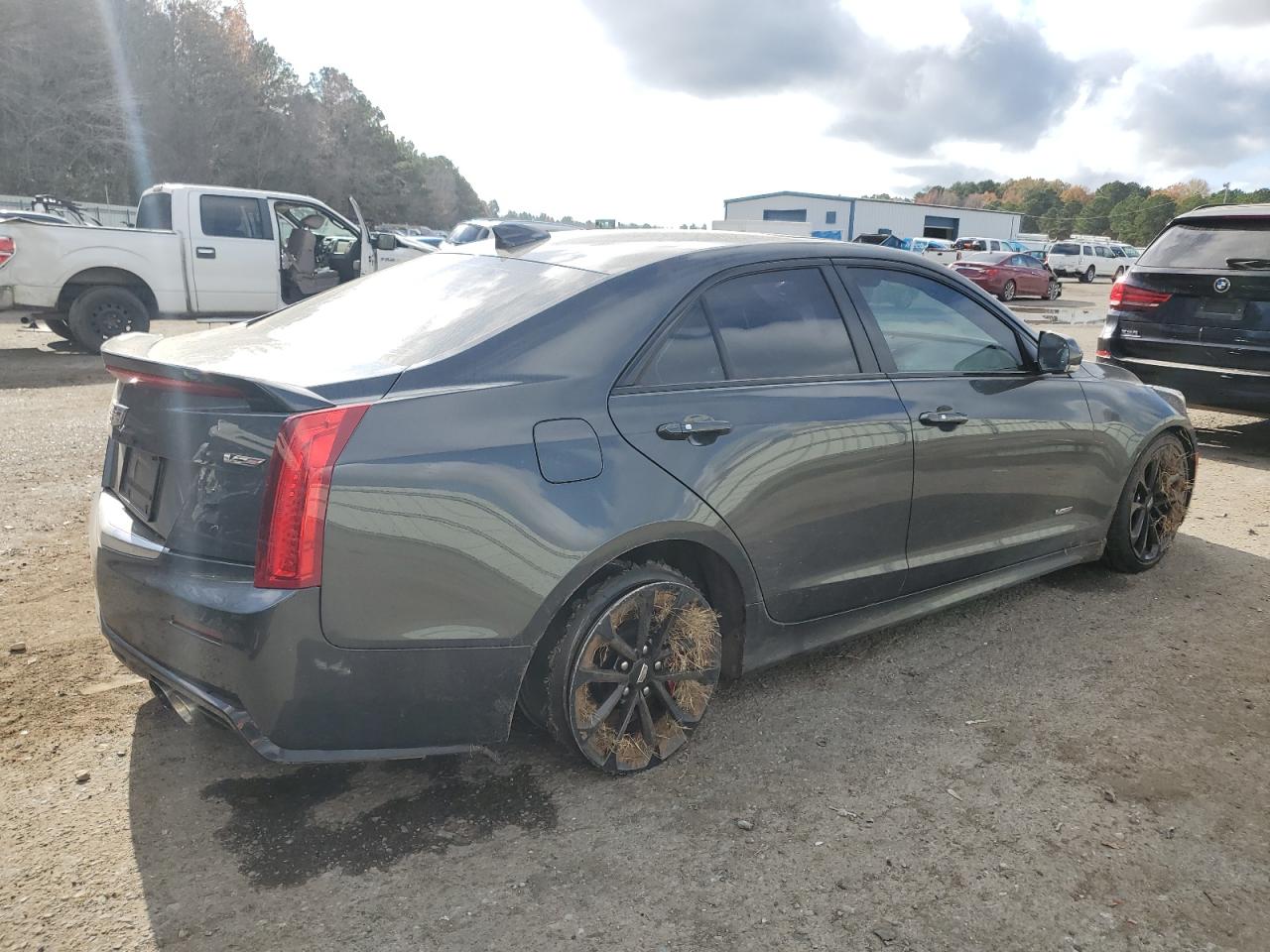 2017 Cadillac ATS VIN 1G6AN5SYXH0170757 Copart auction photo, vandalism damage thumbnail 3
