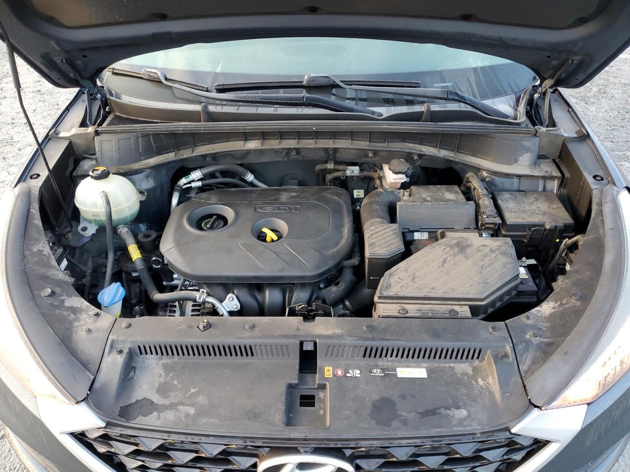 2019 Hyundai Tucson VIN KM8J2CA45KU025419 Copart auction photo, all over damage thumbnail 12