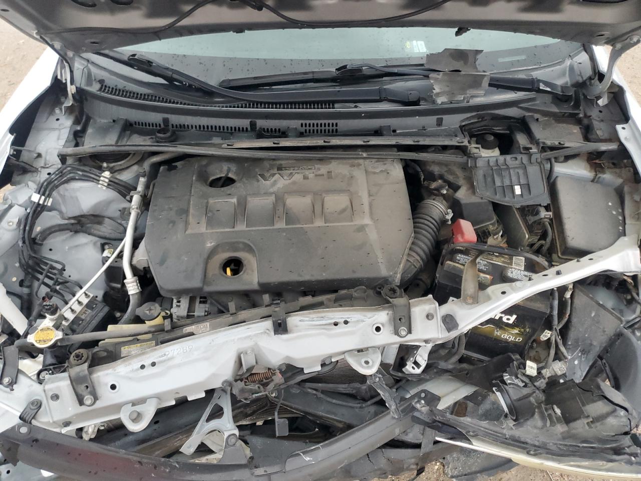2014 Toyota Corolla VIN 2T1BURHE4EC216643 Copart auction photo, front end / minor dent/scratches damage thumbnail 11