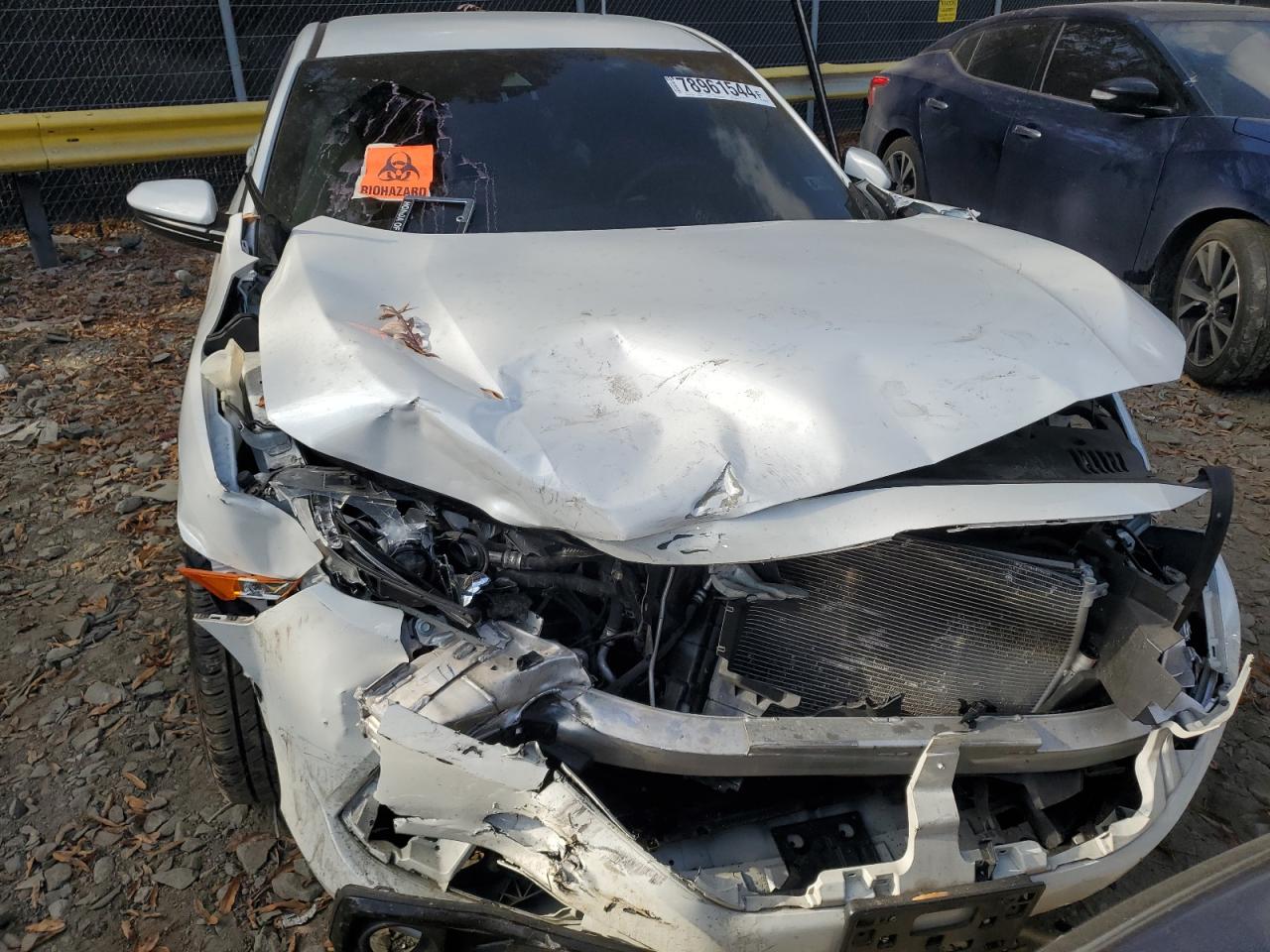2021 Honda Civic VIN 2HGFC2F8XMH500325 Copart auction photo, front end damage thumbnail 5