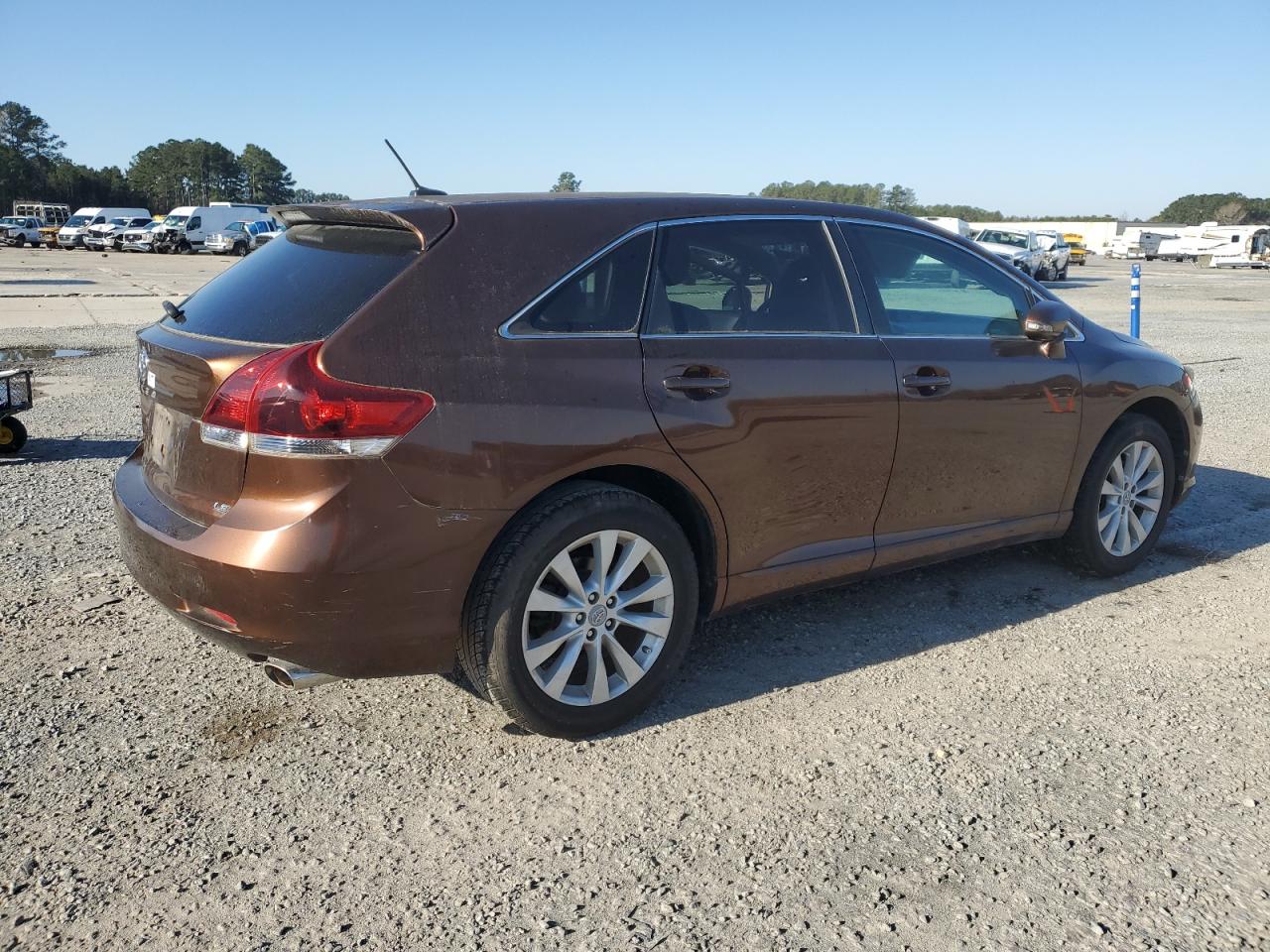 2013 Toyota Venza VIN 4T3ZA3BB0DU064920 Copart auction photo, side / rear end damage thumbnail 3