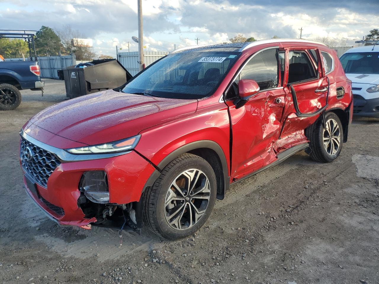 2020 Hyundai Santa Fe VIN 5NMS53AA3LH256897