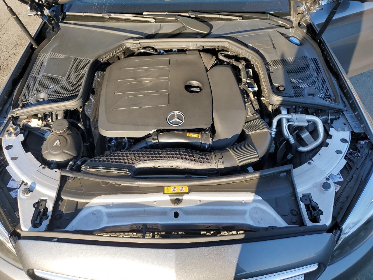 2020 Mercedes-Benz C-klasse VIN WDDWF8DBXLR527729 Copart auction photo, rear end damage thumbnail 11
