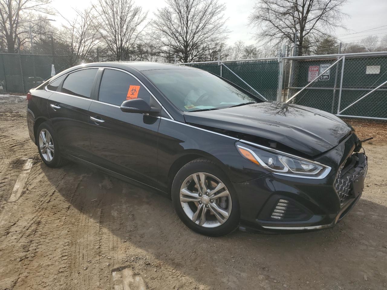 2019 Hyundai Sonata VIN 5NPE34AFXKH729250 Copart auction photo, front end damage thumbnail 4