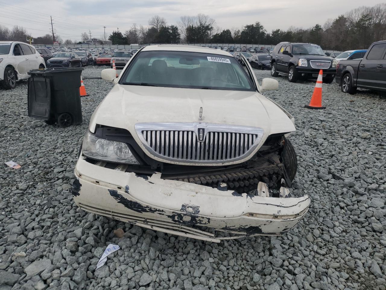 2007 Lincoln Town Car VIN 1LNHM82W47Y629940 Copart auction photo, front end / rear end damage thumbnail 5