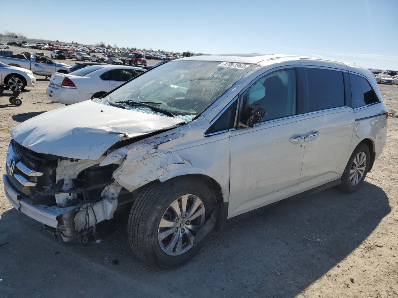 2016 Honda Odyssey VIN 5FNRL5H64GB143453
