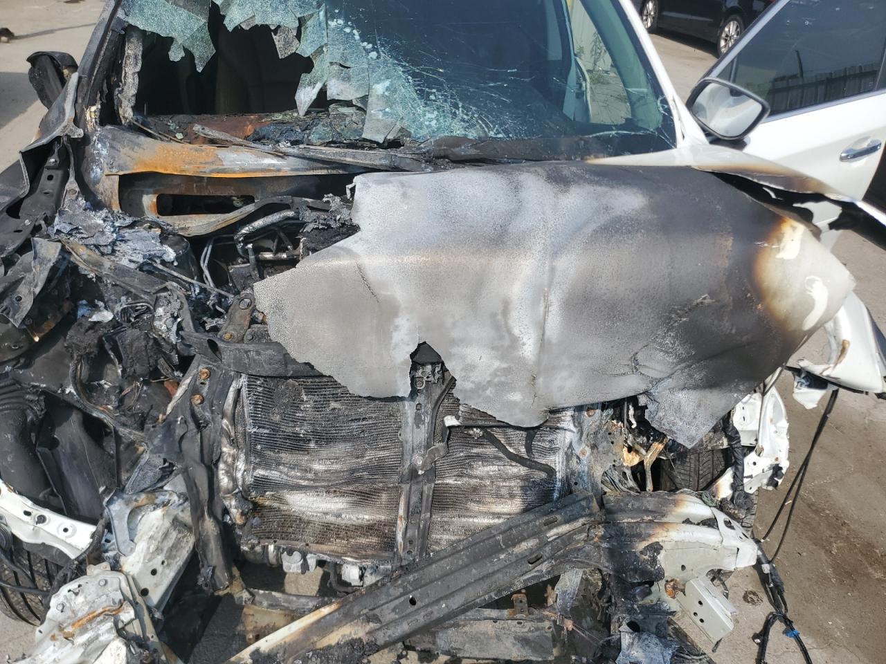 2020 Subaru Ascent VIN 4S4WMARD2L3431996 Copart auction photo, burn - engine / front end damage thumbnail 12
