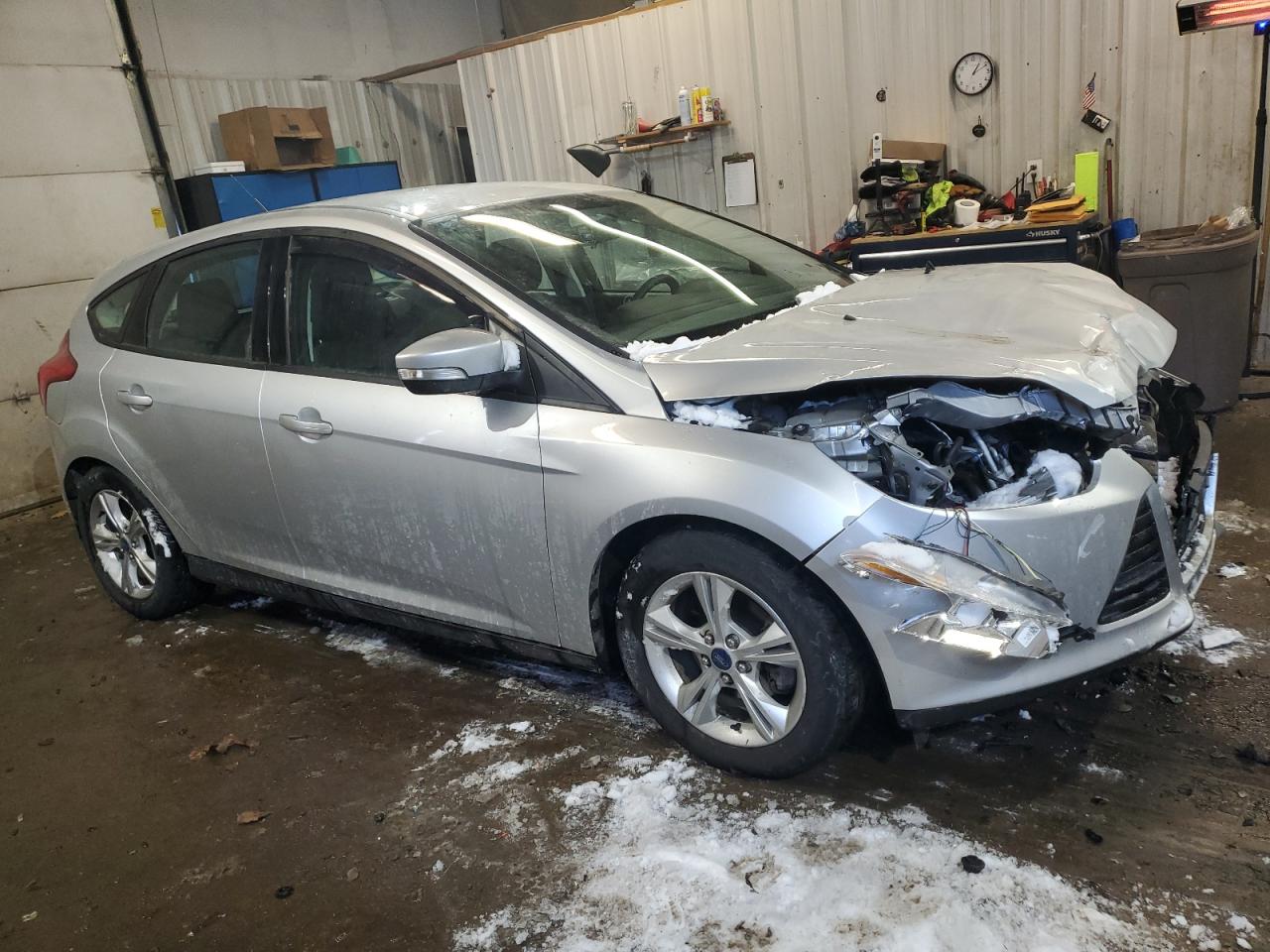 2014 Ford Focus VIN 1FADP3K20EL187989 Copart auction photo, front end / minor dent/scratches damage thumbnail 4