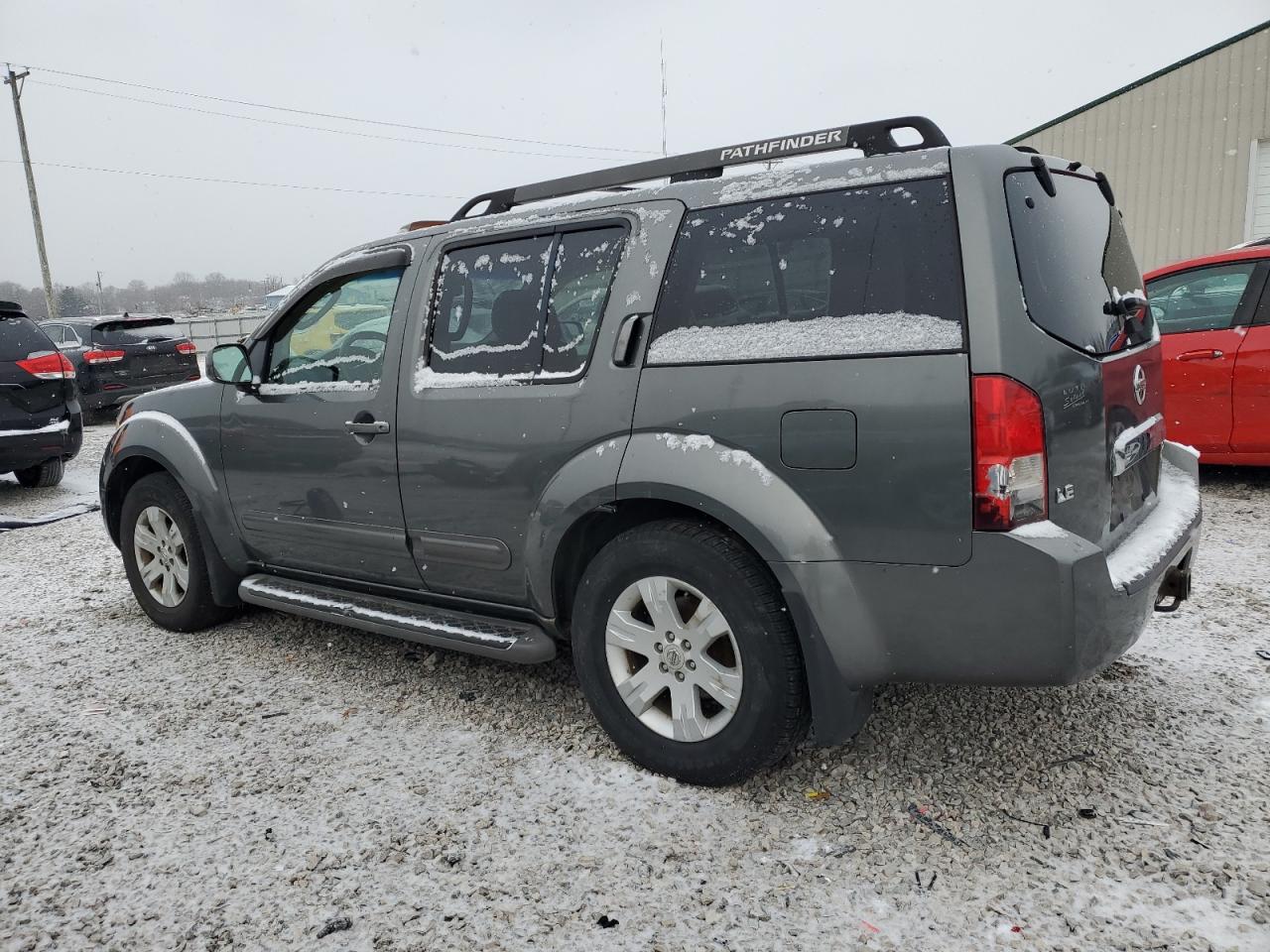 2006 Nissan Pathfinder VIN 5N1AR18W86C631283 Copart auction photo, rear end damage thumbnail 2