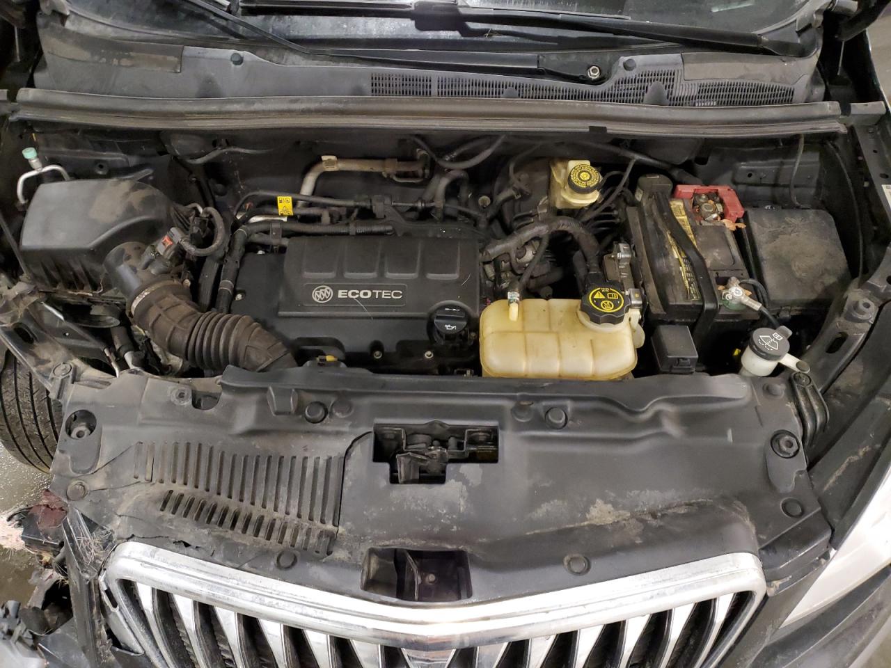 2015 Buick Encore VIN KL4CJASBXFB178469 Copart auction photo, front end damage thumbnail 12
