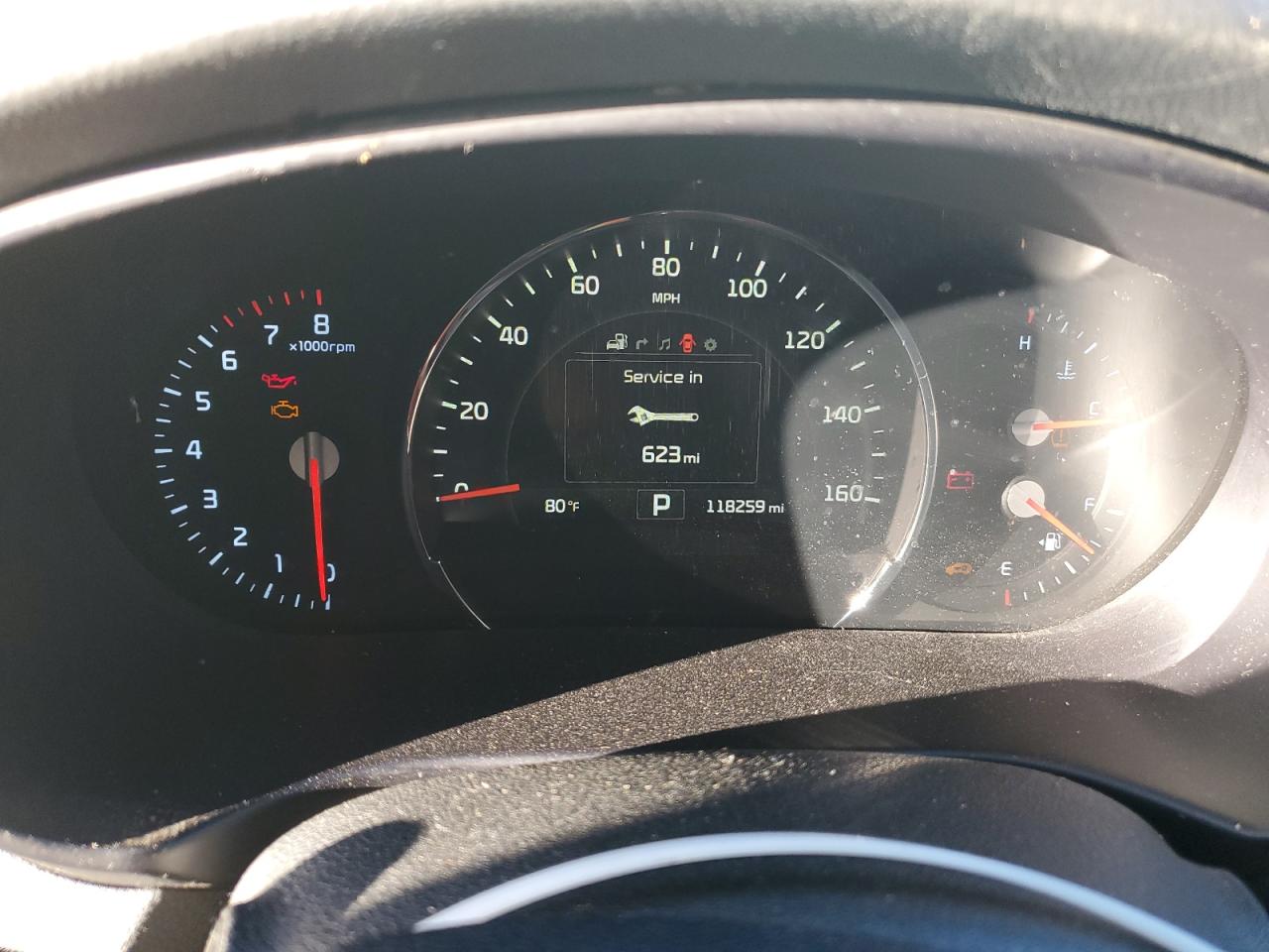 2018 KIA Sorento VIN 5XYPK4A58JG370571 Copart auction photo, front end / mechanical damage thumbnail 9