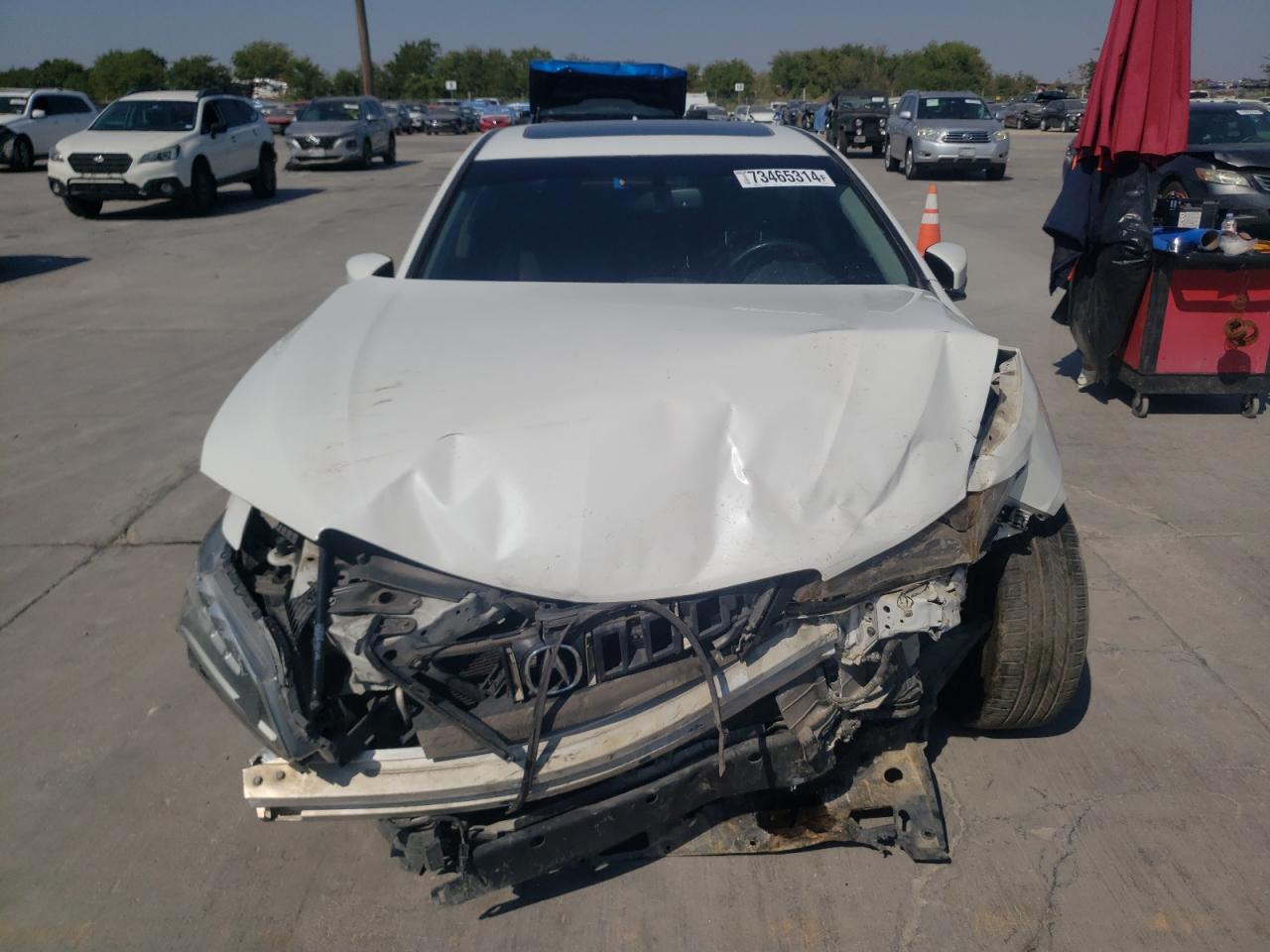 2017 Acura TLX VIN 19UUB1F38HA008728 Copart auction photo, all over damage thumbnail 5