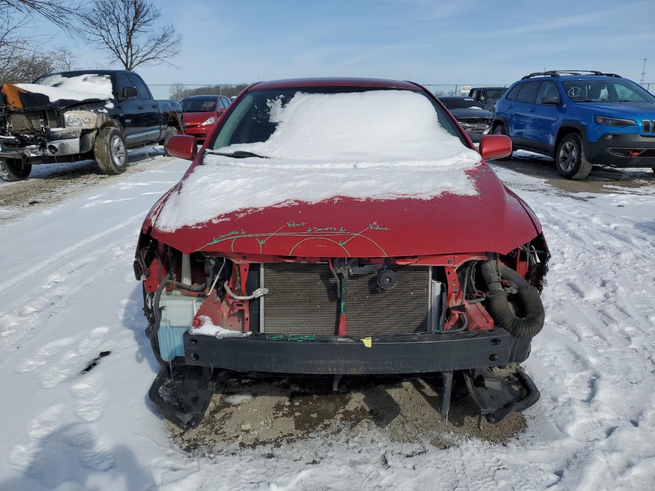 2010 Toyota Corolla VIN 1NXBU4EE5AZ223343 Copart auction photo, front end / minor dent/scratches damage thumbnail 5